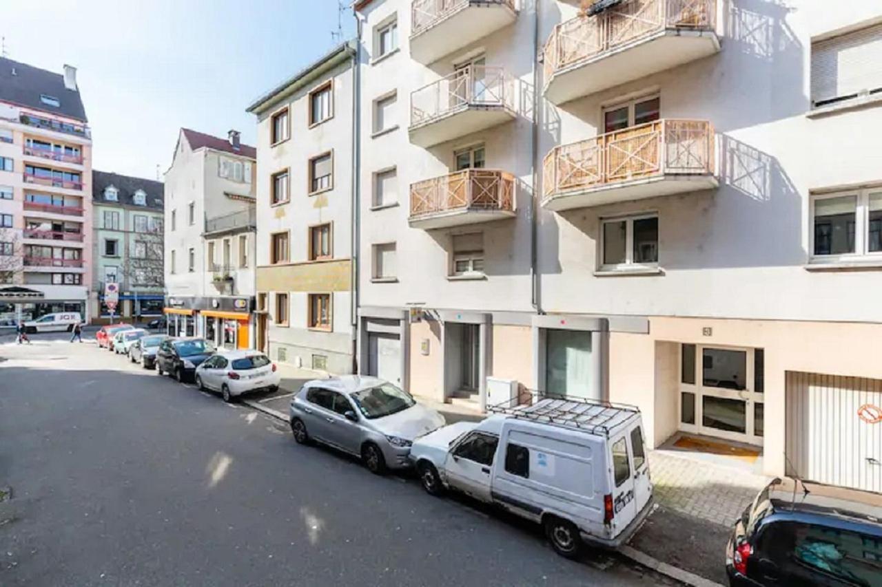 T2 L'Artdeco - Parking - Quartier Vivant Strasbourg Kültér fotó